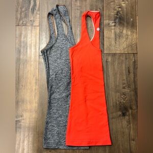 Lot of 2 Lululemon Cool Racerbacks Size 4